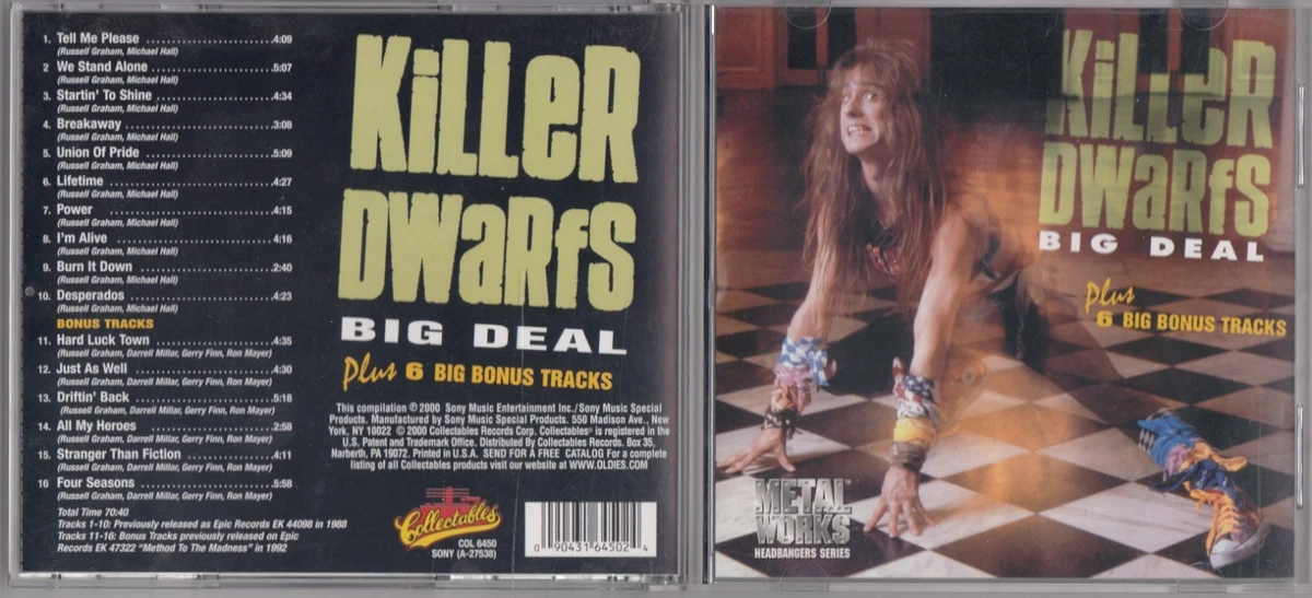 Metal Killer Dwarfs Music CDs for sale | eBay