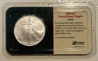 U.S. Mint 2005 American Eagle 1 oz Silver .9993 Business Strike Uncertified