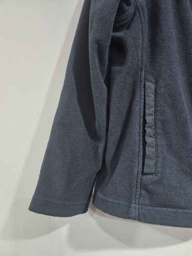 Oobe Chic Fila A Team Employee Worker Women Blue Fleece Jacket Sweater Size S - Picture 3 of 6
