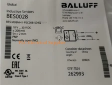 1PC New BALLUFF BES M08MH1-PSC20B-S04G （BES0028) Sensor Fast Shipping