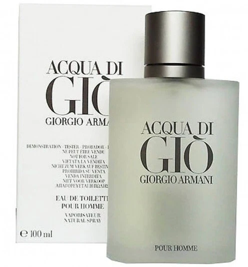 Giorgio Armani Acqua Di Gio 3,4 OZ eau de toilette para hombre nuevo Testeur Foto 2 de 2
