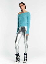 Denny Rose Art.722DD20042 Leggings argento