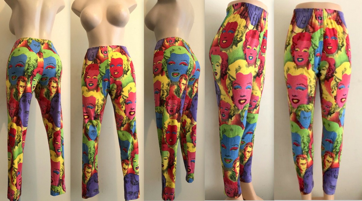 Gianni Versace 1991 Andy Warhol pop art James Dean & Marilyn