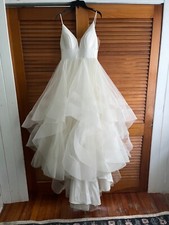 wedding dress size 12 used white