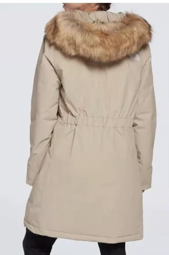 Neu mit Etikett The North Face Damen Arctic Parka und passende Etip Handschuhe - Flachs/Beige - XL - Bild 4 von 20