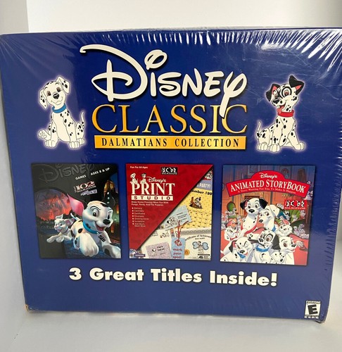 Disney Classic Dalmatians Collection 3 Pc Cd Rom Kids Games Software New Ebay