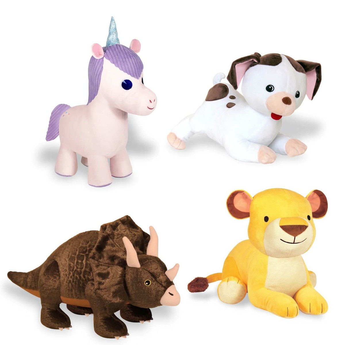 NWT Little Golden Books Plush KOHL'S Cares for KIDS Puppy Lion Unicorn  Dino