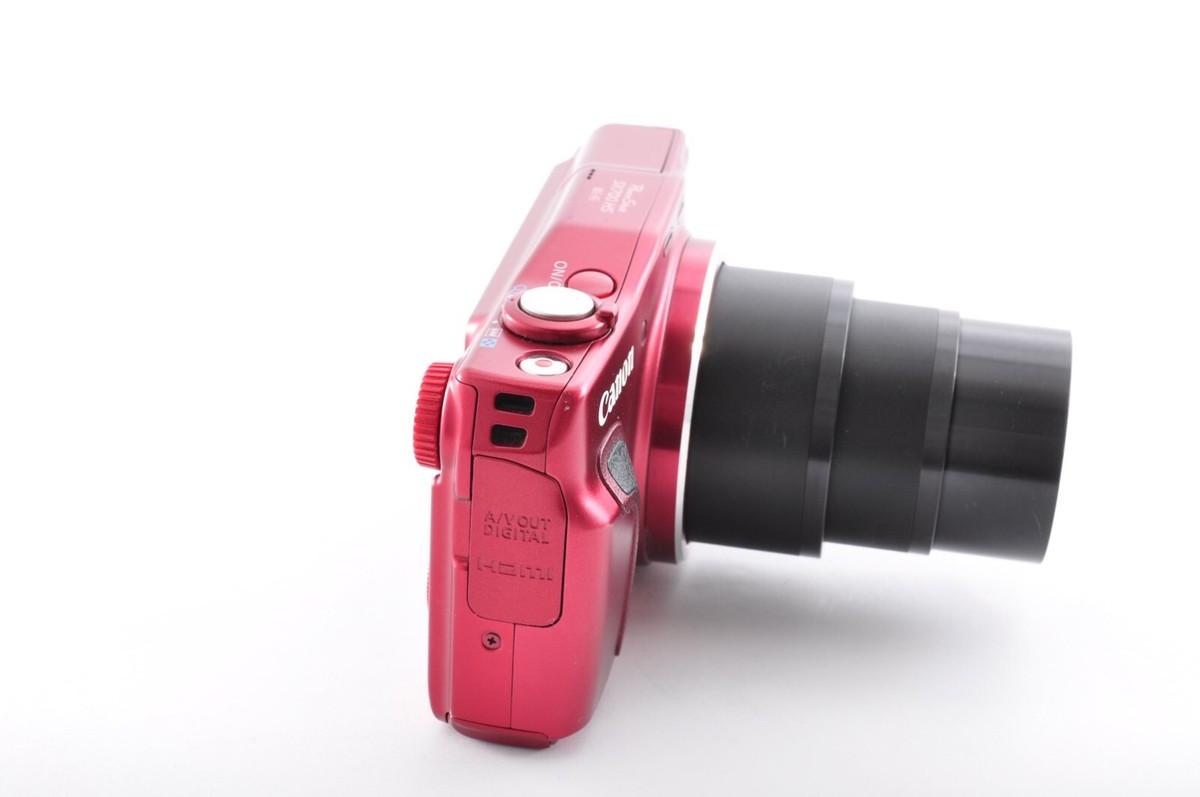 Canon PowerShot SX700 HS Red Excellent+5 Compat Digital Camera