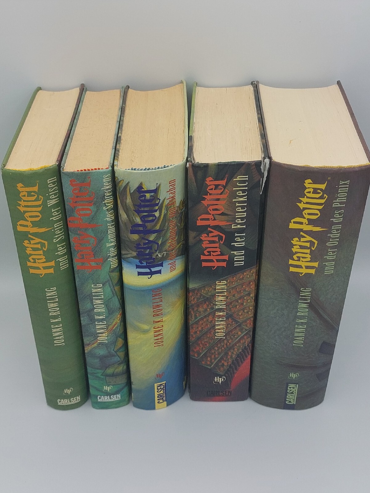 Harry Potter Buch Teil 1 Harry Potter Bücher Band 1-5 | Gebundene Ausgabe | Carlsen | Deutsch