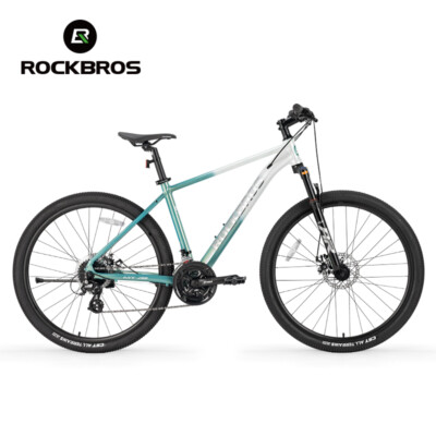 #ad ROCKBROS 27.5quot;Mountain Bike 24Speed Front Suspension Disc Brakes Aluminum Frame $317.14
