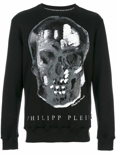 Philipp Plein skull print sweater made 