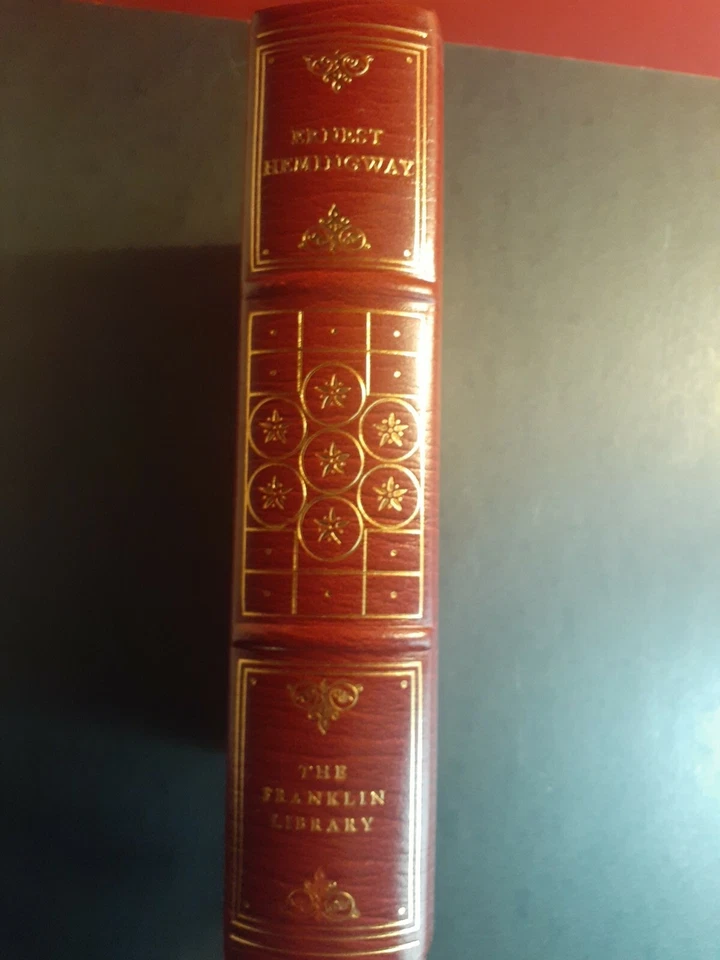 ERNEST HEMINGWAY - The FRANKLIN LIBRARY 1977 Limited Edition LIKE NEW - Image 3 of 4