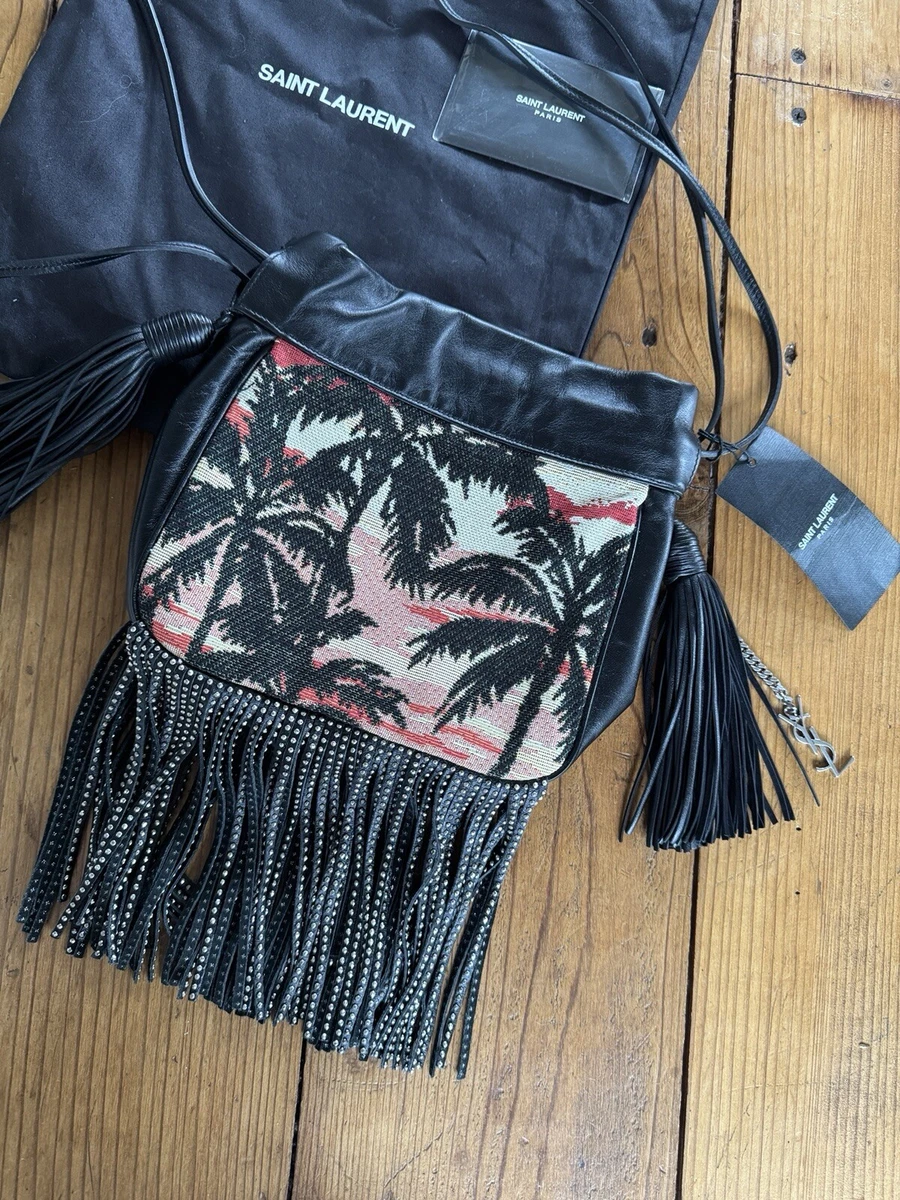 Saint Laurent Fringe Bags & Bucket & Drawstring Bag Handbags for