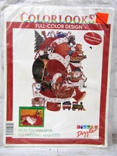 New Vintage 1991 Dizzle Colorlooks Full Color Iron-On Transfer 56017