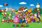 Poster Super Mario Characters Maxi Wandposter für Kinderzimmer Neu 91,5x61 cm