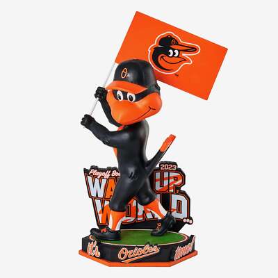 The Oriole Bird Baltimore Orioles Playoff Berth Bobblehead MLB