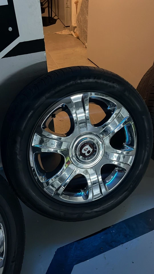 Bentley Arnage 18" Wheels & Tires Full Set Original Pirelli PZero Excellent - Imagen 3 de 4
