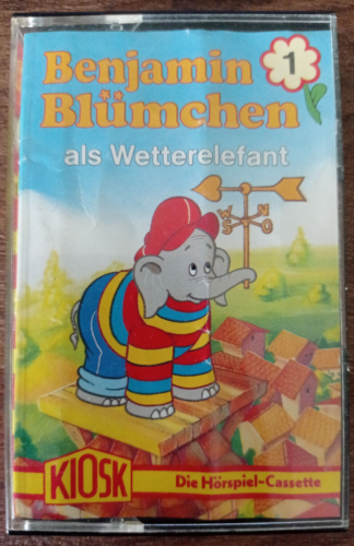 MC Benjamin Blümchen als Wetterelefant Kiosk rot gelb - Bild 1 von 2