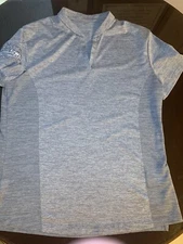 Nike Zonal Cooling Womens Sport Top Gray Size Medium Chik-Fil-A Peach Bowl Logo