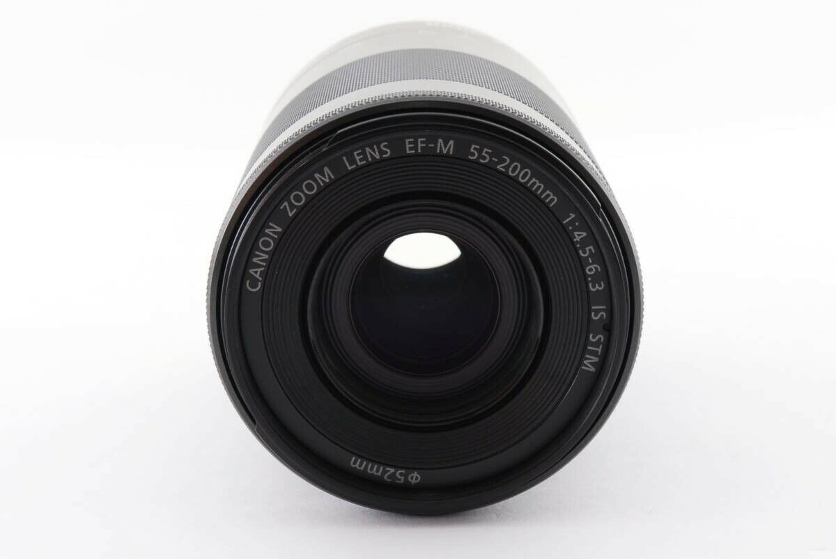 Canon Zoom Lens EF-M 55-200mm f/4.5-6.3 Black IS STM EOS Canon Zoom Lens EF-M 55-200mm f/4.5-6.3 Black IS STM EOS