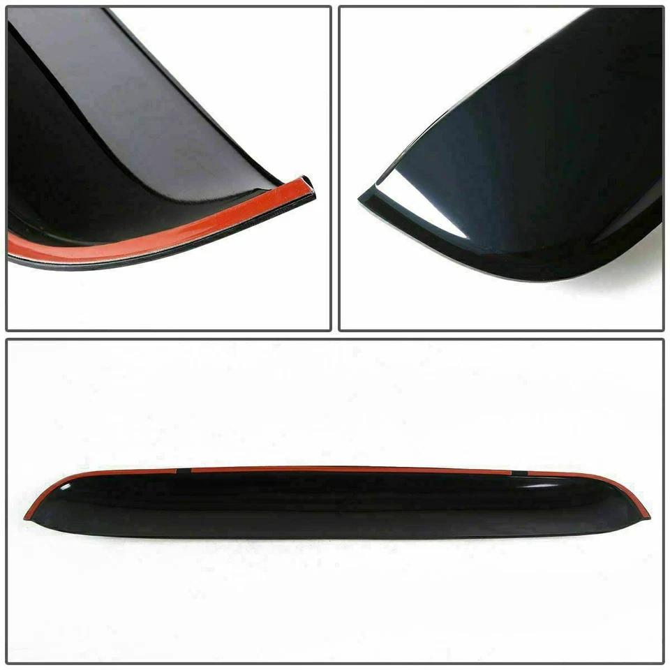 PARA KIA HONDA 42" PULGADAS TECHO CORREDIZO/LUNA/SOMBRA/VENTILACIÓN DEFLECTOR VIENTO/LLUVIA HUMO OSCURO Foto 2 de 4