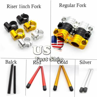 Normal/Raise CNC 31/33/35mm-54mm Fork Replacement Clip ons Handlebar Tube Clamp
