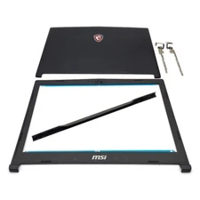 For MSI GL63 8RC 8RD 8RE 8SC 8SD 8SE MS-16P4 16P5 Back Cover+Bezel+Hinges Cover