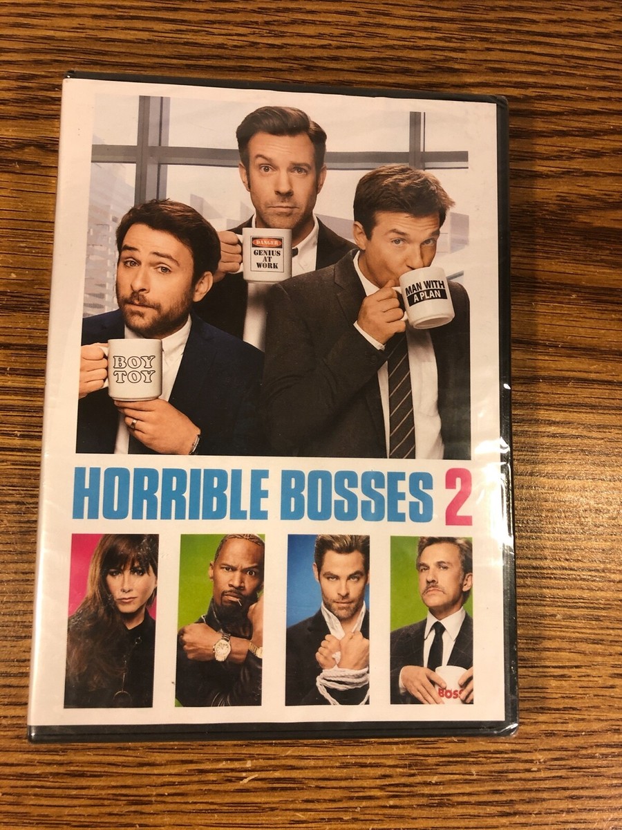 Horrible Bosses 2 DVD 2016 Comedy Movie Jennifer Aniston Jamie