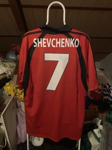 camiseta milan shevchenko
