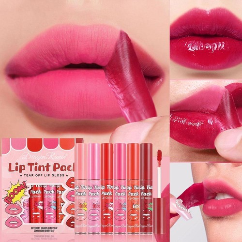 Peel-off Moisturizing Lip Mask, Lip Gloss, Lip Stain, Liquid Lipstick T5T3 - Picture 13 of 13