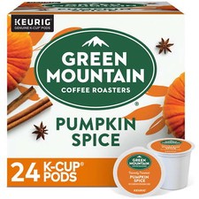 Green Mountain Coffee Roasters, Pumpkin Spice Light Roast K-Cup Coffee Pods,