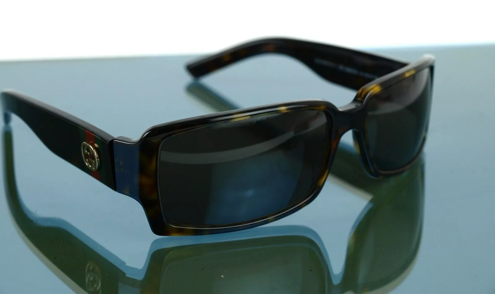 Lunettes de soleil authentiques logo GUCCI tortue GG lunettes accessoires pour les yeux GG2564/SJA3 Italie