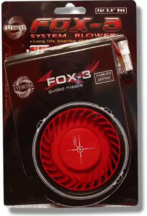 Evercool SB-F3 "Fox-3" System Blower Fan for 3.5" Bay  - Cool Your Hard Drive! - Image 2 of 2