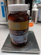 Global Healing Center Plant-Based Quercetin Supplement Capsule - 60 Count