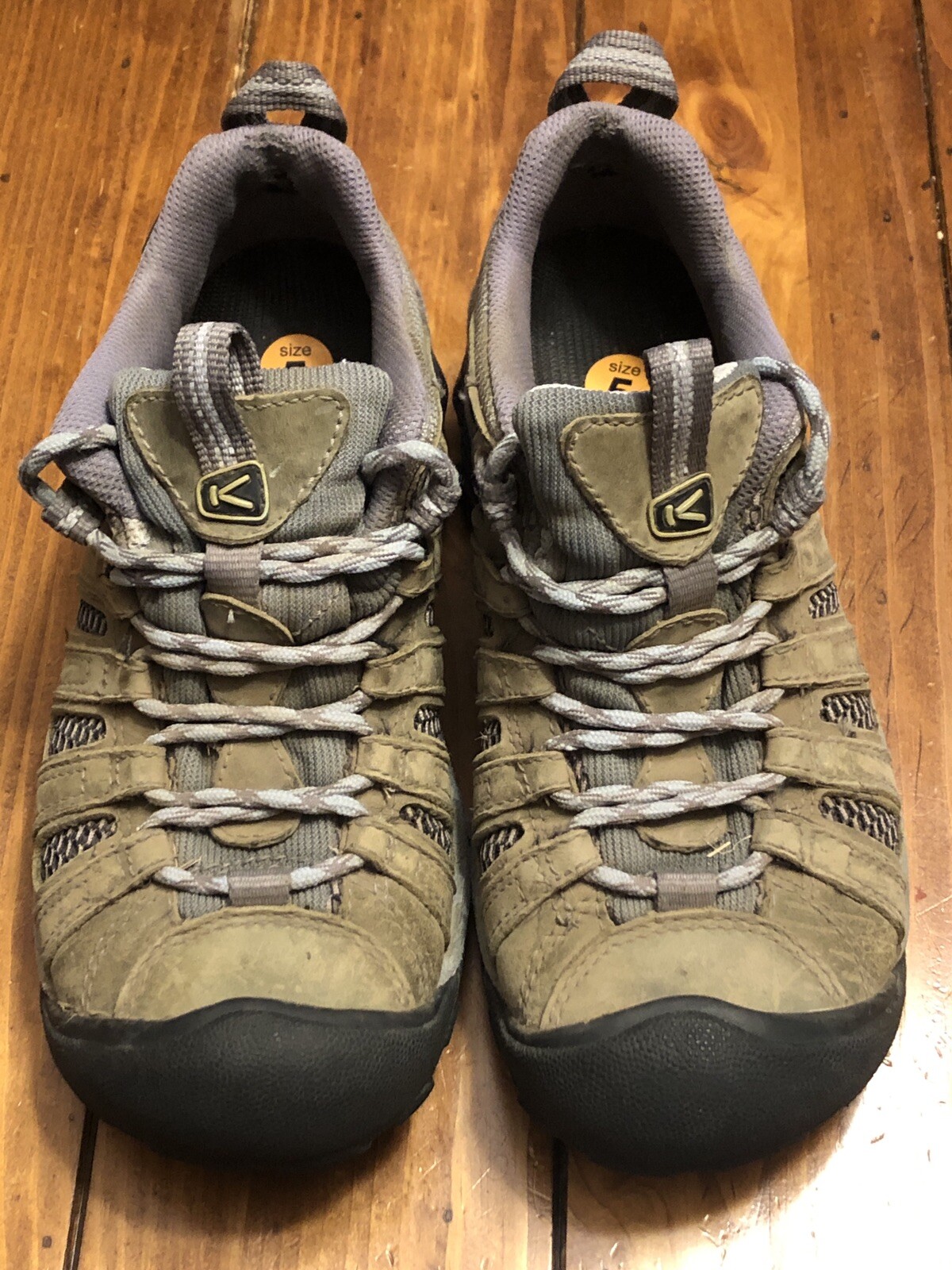 Scarpe da trekking Keen donna Voyageur marrone pelle ventilata 5258 CHSB taglia 5 0