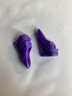 Every after monster high doll shoe purple heels