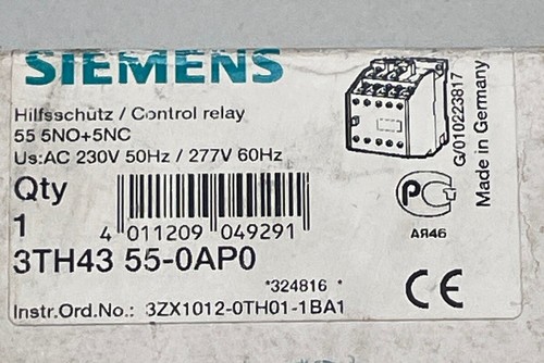 Siemens / 3TH4355-0AP0 / Hilfsschütz / Control Relay - Bild 2 von 2