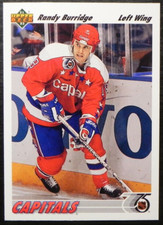 1991-92 91/92 Upper Deck #567 Randy Burridge Washington Capitals