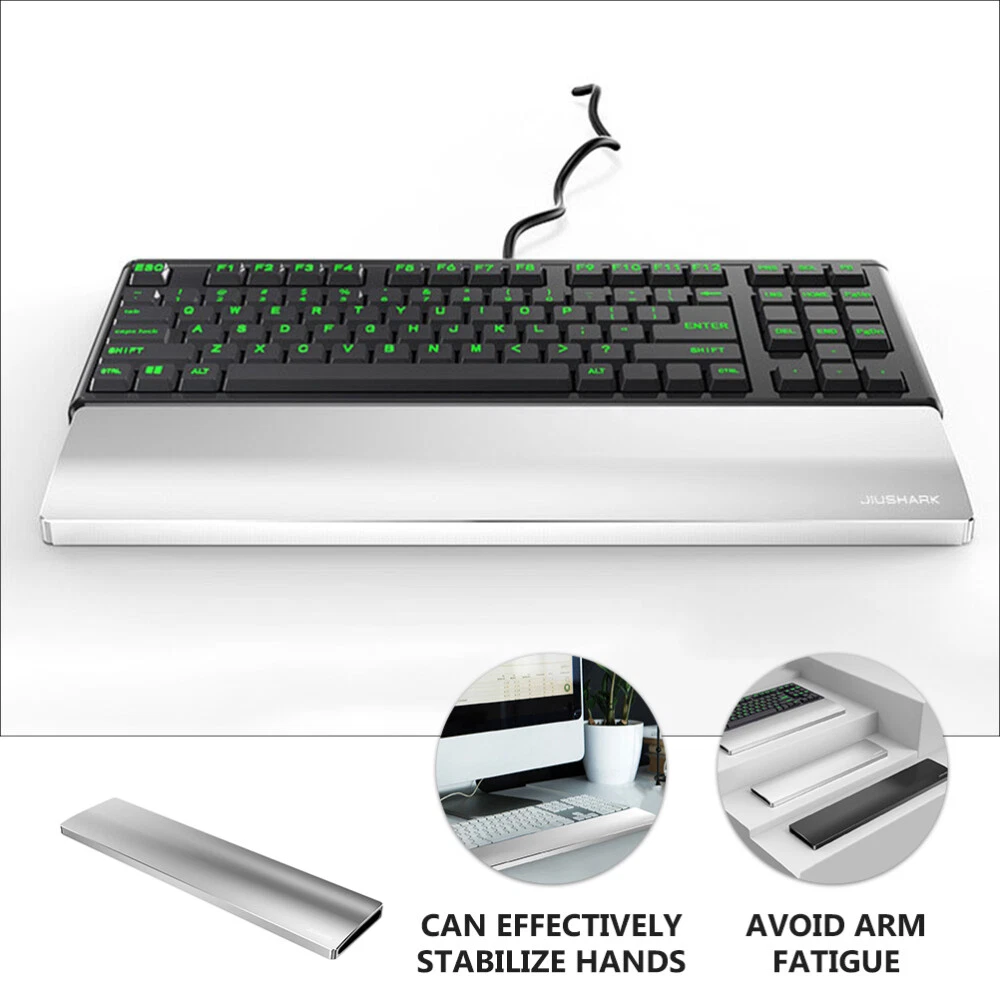 Aluminum Alloy Mechanical Keyboard Wrist Rest for 87 Keys Hand Support