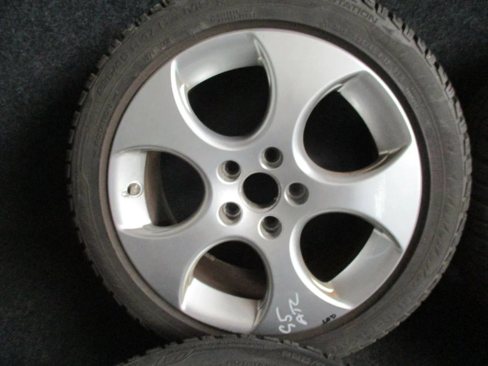 17" Alufelgen Winterreifen 225 45 Golf 5 GTI 7,5x17 ET51 BBS 1K0601025AC 5x112 - Bild 2 von 4