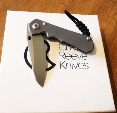 CHRIS REEVE New SIN-1022 Titanium Small Inkosi Magnacut Inkosi Bld Knife/Knives
