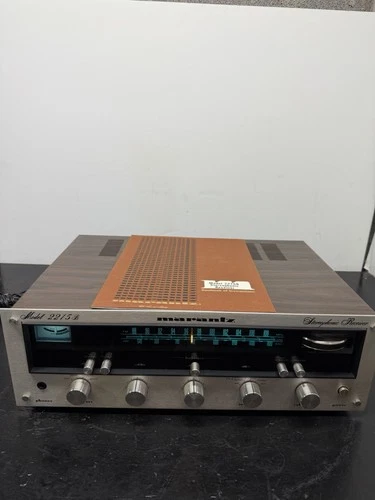 MARANTZ 2215B VINTAGE STEREO RECEIVER MINT TESTED WITH MANUAL