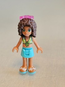LEGO Friends Andrea & Martina Minifigure Basket , Flower & Sunglasses 41008
