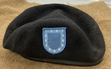 DEFENSE LOGISTICS AGENCY 8405-01-088-7805 WOOL BERET SIZE 7 1/4"