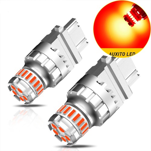 4-Piece 3157 Red LED Bulbs - Brake, Stop & Tail Lights For Chevy Silverado 1500 1999-2012