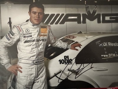 Autogramm Unterschrift Signatur Foto Force India DTM Formel 1 von Paul Di Resta 
