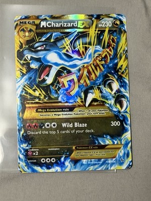 Pokemon M Charizard EX (X) (Secret) 108/106 Flashfire Holo - LP-