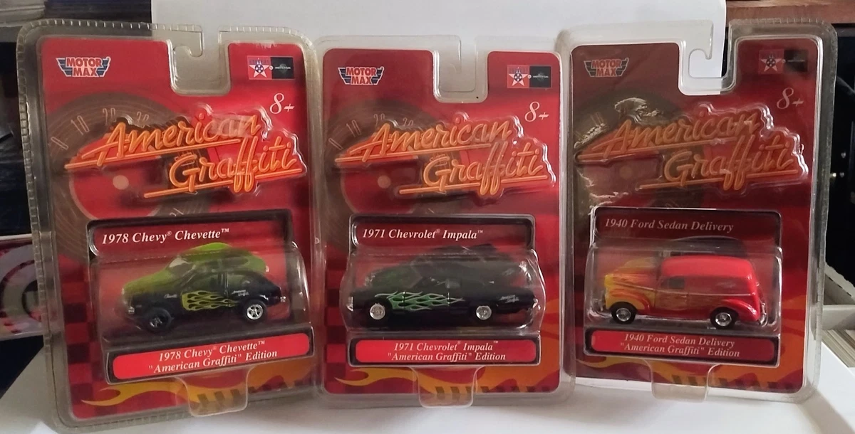 MOTORMAX American Graffiti Contemporary Manufacture Diecast Cars
