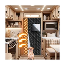 33''×80'' Rv Thermal Insulated Door Cover Magnetic Rv Door Insulation Curta