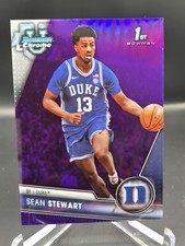 2023-24 Bowman Chrome University SEAN STEWART Purple Refractor 135/399